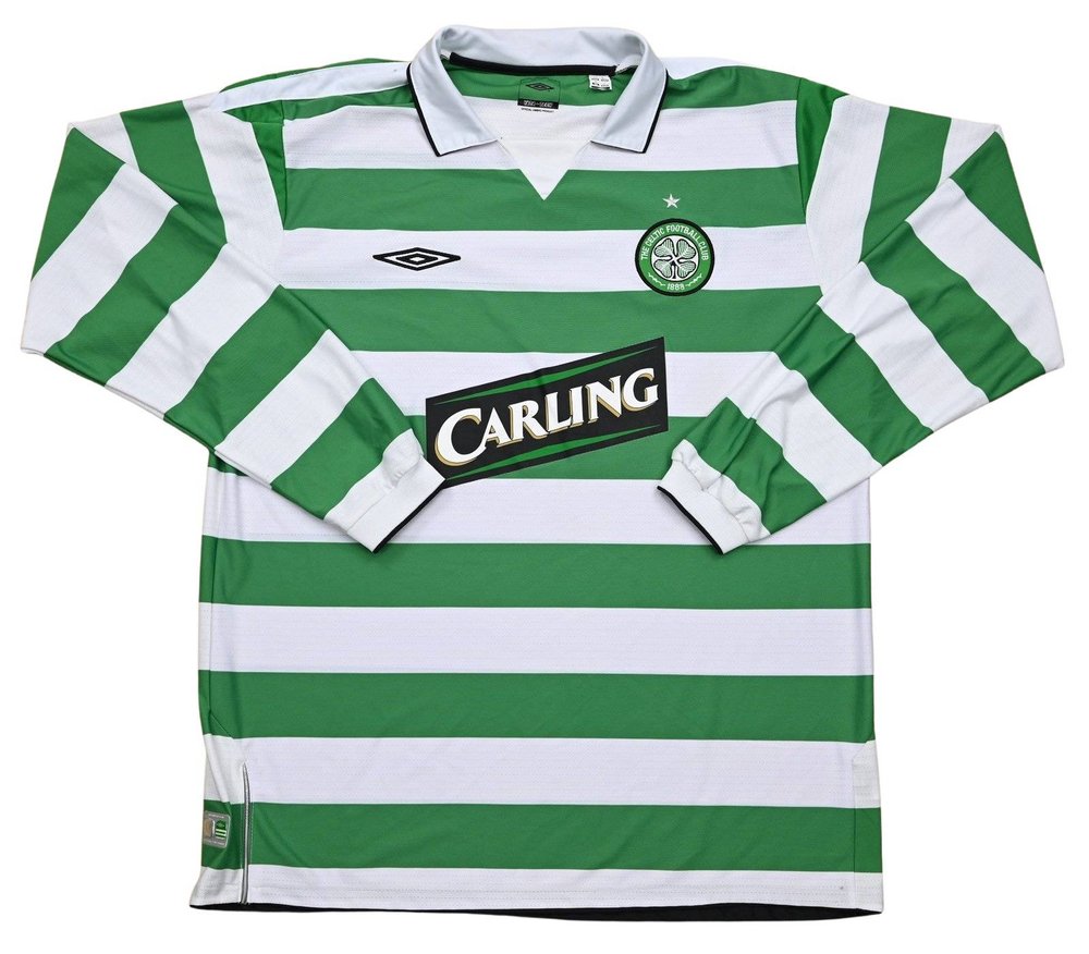 2004-05 CELTIC GLASGOW LONGSLEEVE XL