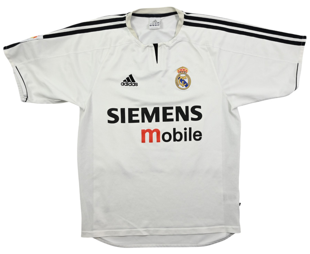 2003-04 REAL MADRID *ZIDANE* SHIRT S