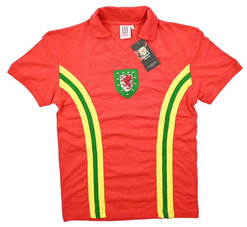 1976-79 WALES RETRO SHIRT S