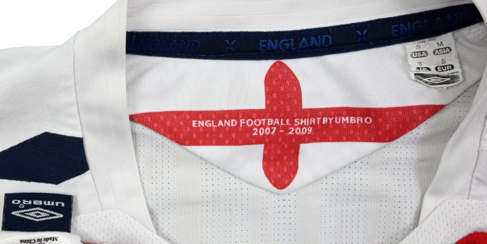 2007-09 ENGLAND *WRIGHT-PHILLIPS* SHIRT S