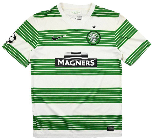 2013-15 CELTIC GLASGOW *MULGREW* SHIRT M