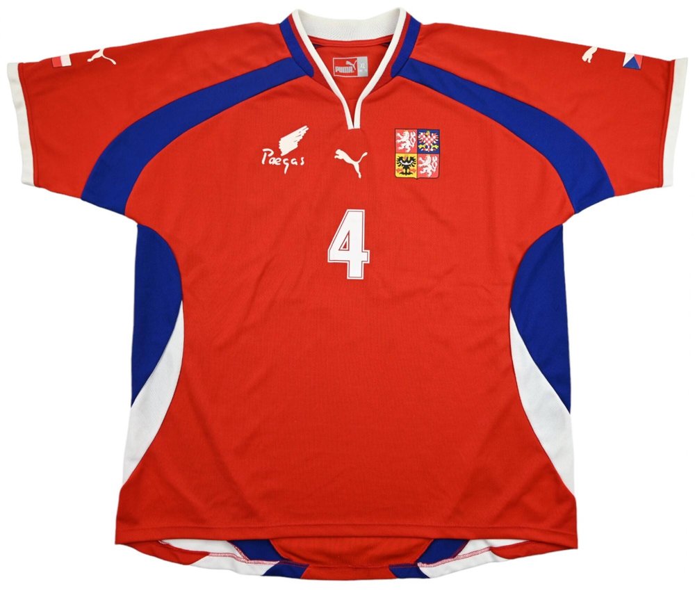 2000-02 CZECH REPUBLIC *NEDVED* SHIRT XL