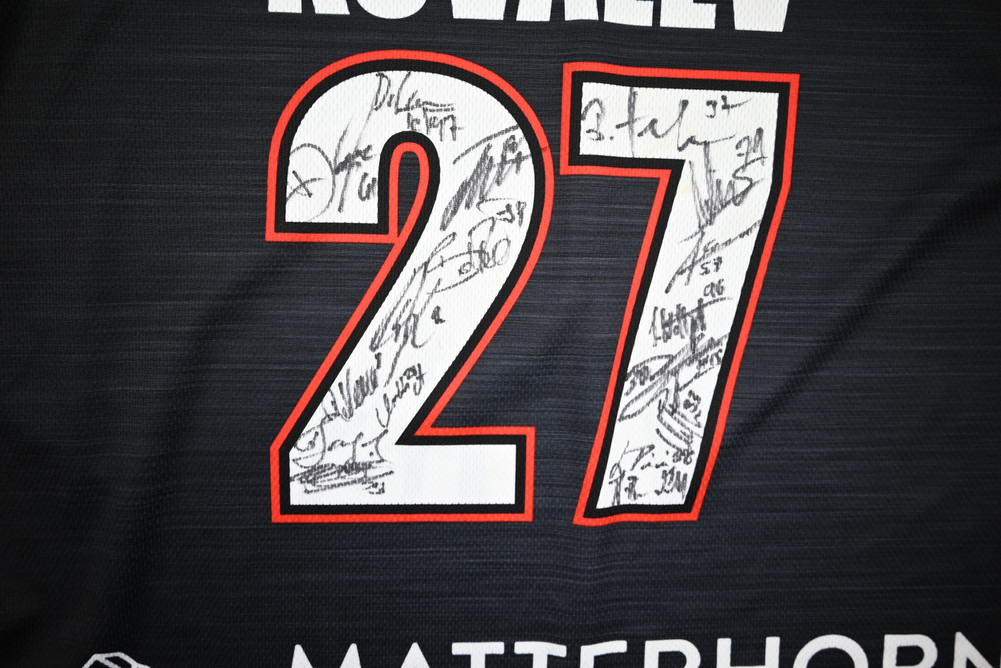 EHC VISP *KOVALEV* HOCKEY SHIRT L. BOYS 152CM