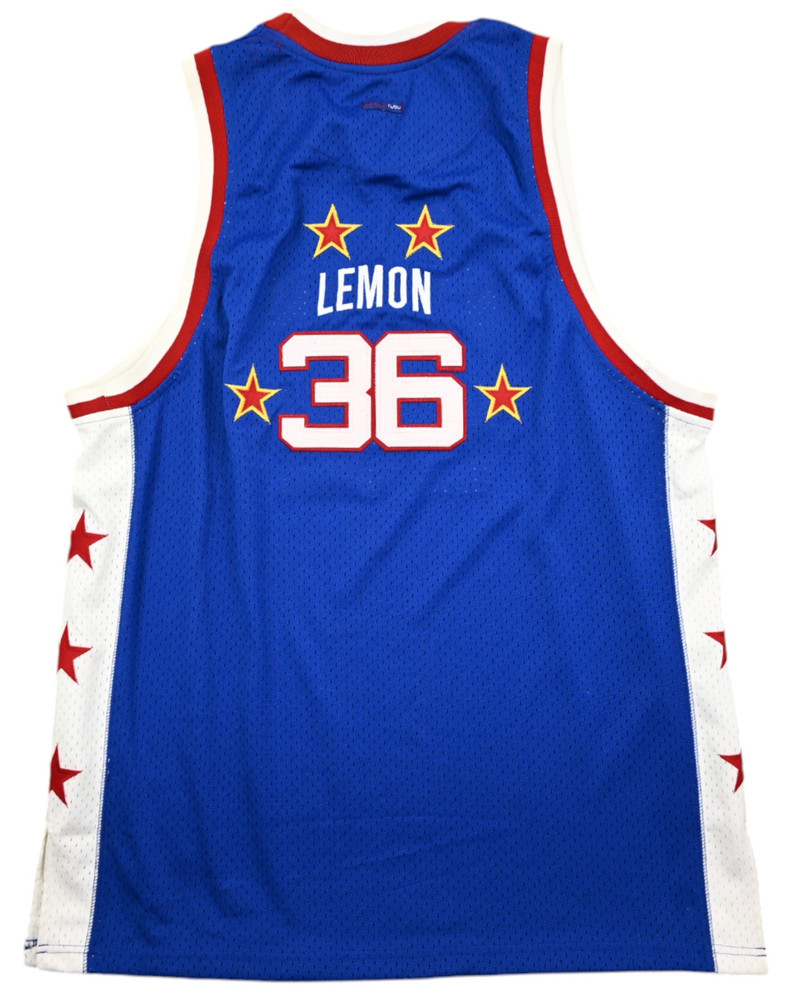 HARLEM GLOBETROTTERS BASKETBALL *LEMON* SHIRT XL