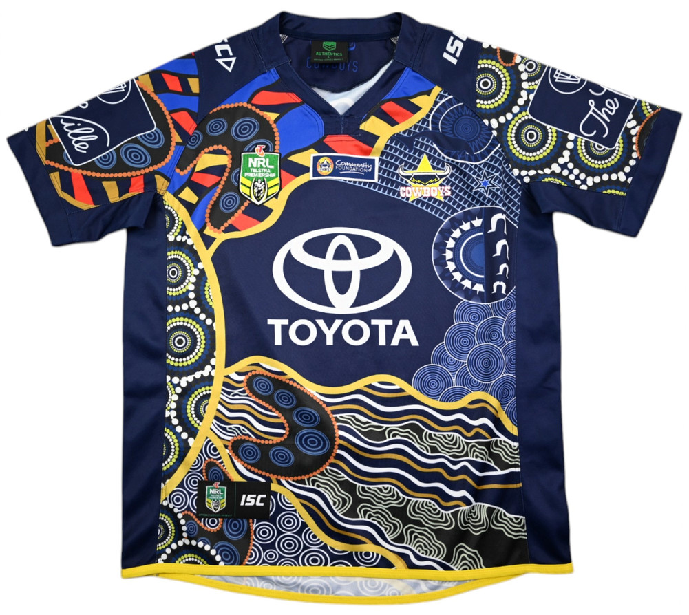 NORTH QUEENSLAND COWBOYS RUGBY NRL SHIRT L