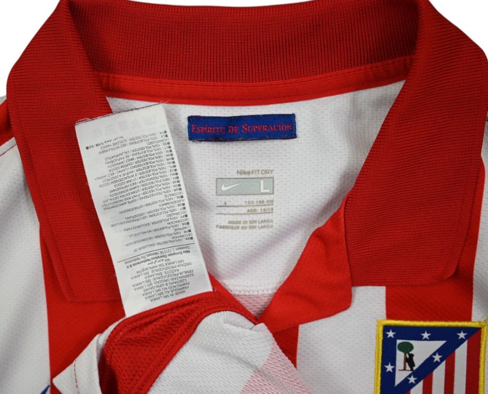 2009-10 ATLETICO MADRID SHIRT L. BOYS