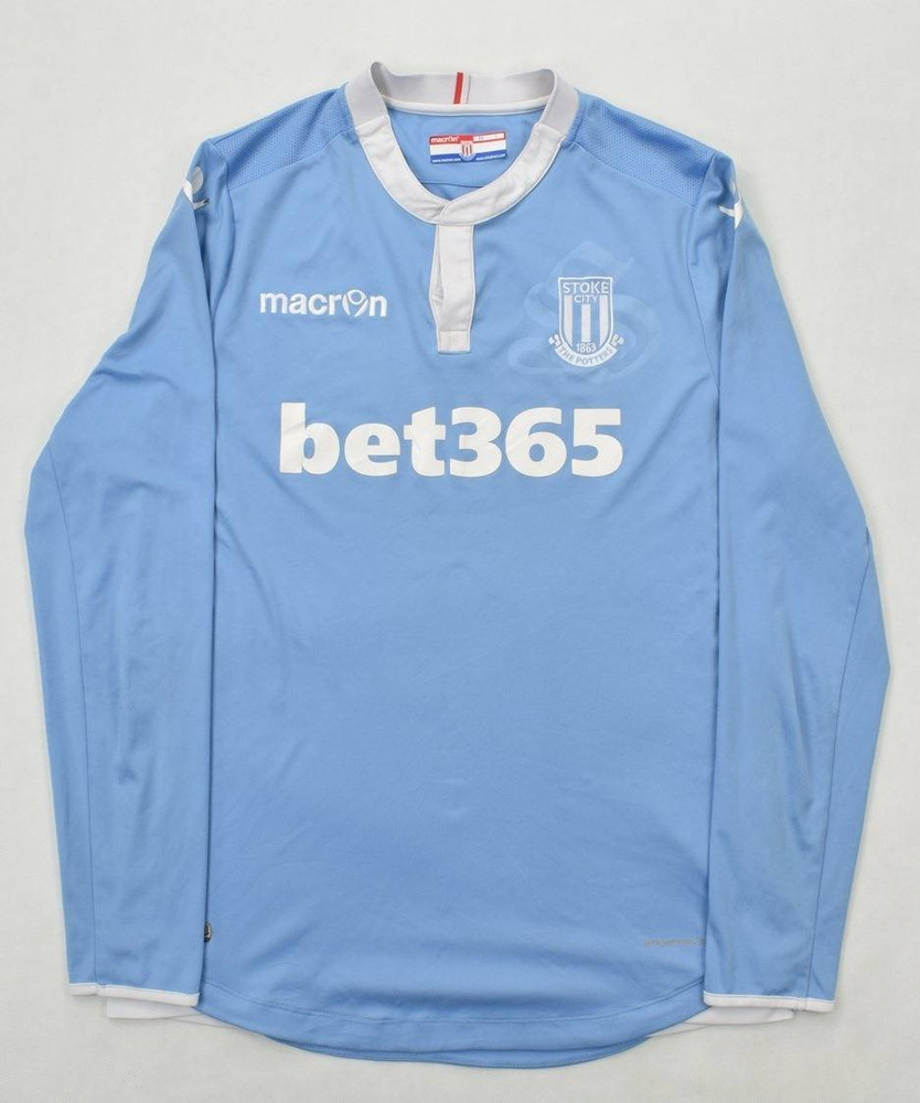 2016-17 STOKE CITY LONGSLEEVE SHIRT L