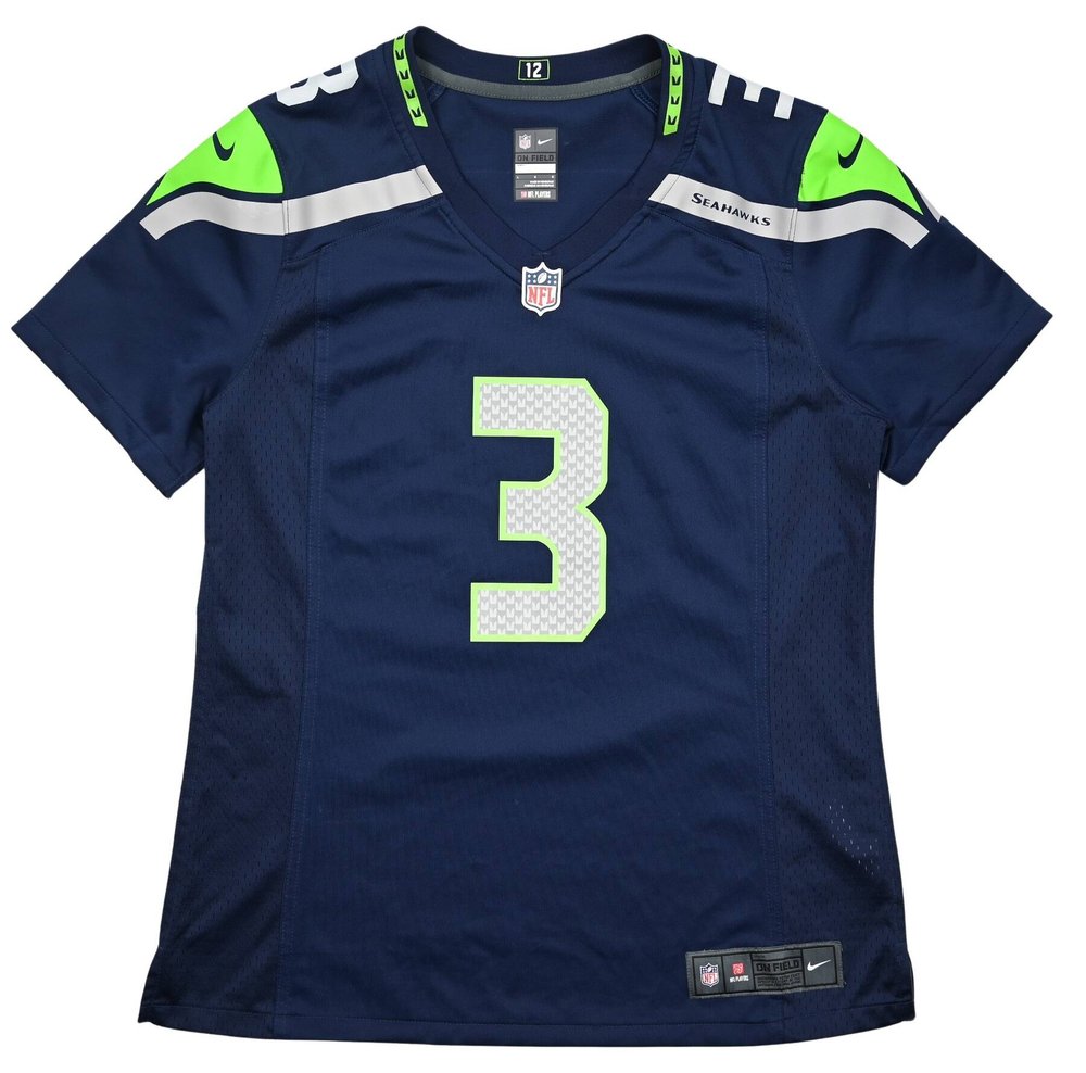 SEATTLE SEAHAWKS *WILSON* NFL SHIRT WOMENS L