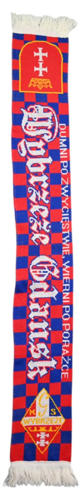 WYBRZEZE GDANSK NA PRZEKOR HISTORII, WIERNI BARWOM I TRADYCJI SCARF