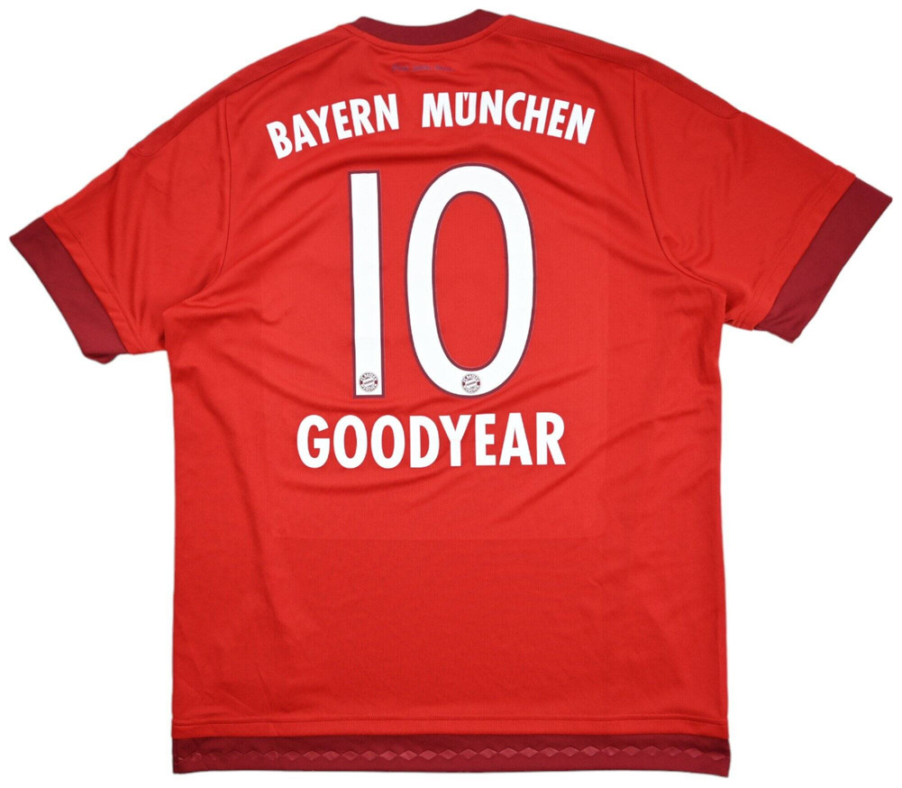 2015-16 BAYERN MUNCHEN SHIRT L