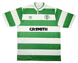 1987-89 CELTIC GLASGOW SHIRT M
