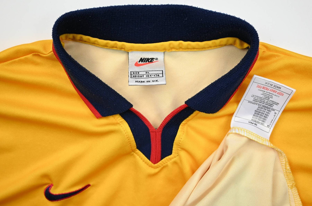 1997-99 ARSENAL LONDON SHIRT XL. BOYS