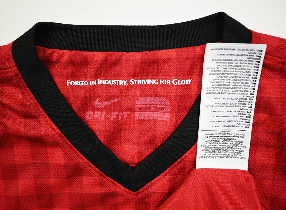 2012-13 MANCHESTER UNITED *SCHOLES* SHIRT S