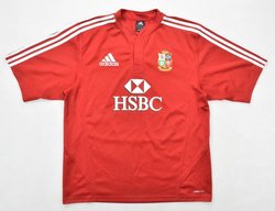 BRITISH AND IRISH LIONS RUGBY ADIDAS SHIRT L