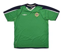 2006-08 NORTHERN IRELAND SHIRT L