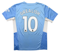 2021-22 MANCHESTER CITY *GREALISH* SHIRT M
