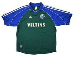 2000-01 SCHALKE 04 * MARC WILMOTS* SHIRT XXL