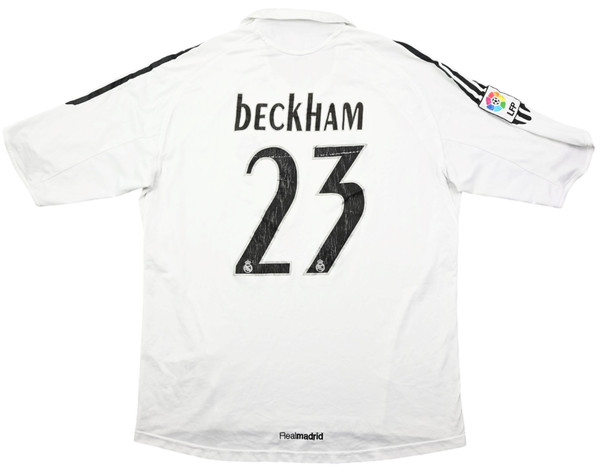 2005-06 REAL MADRID *BECKHAM* KOSZULKA XL