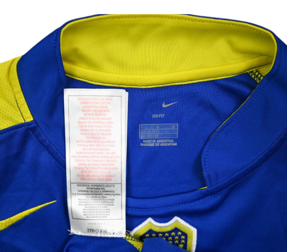 2005 BOCA JUNIORS SHIRT L. BOYS