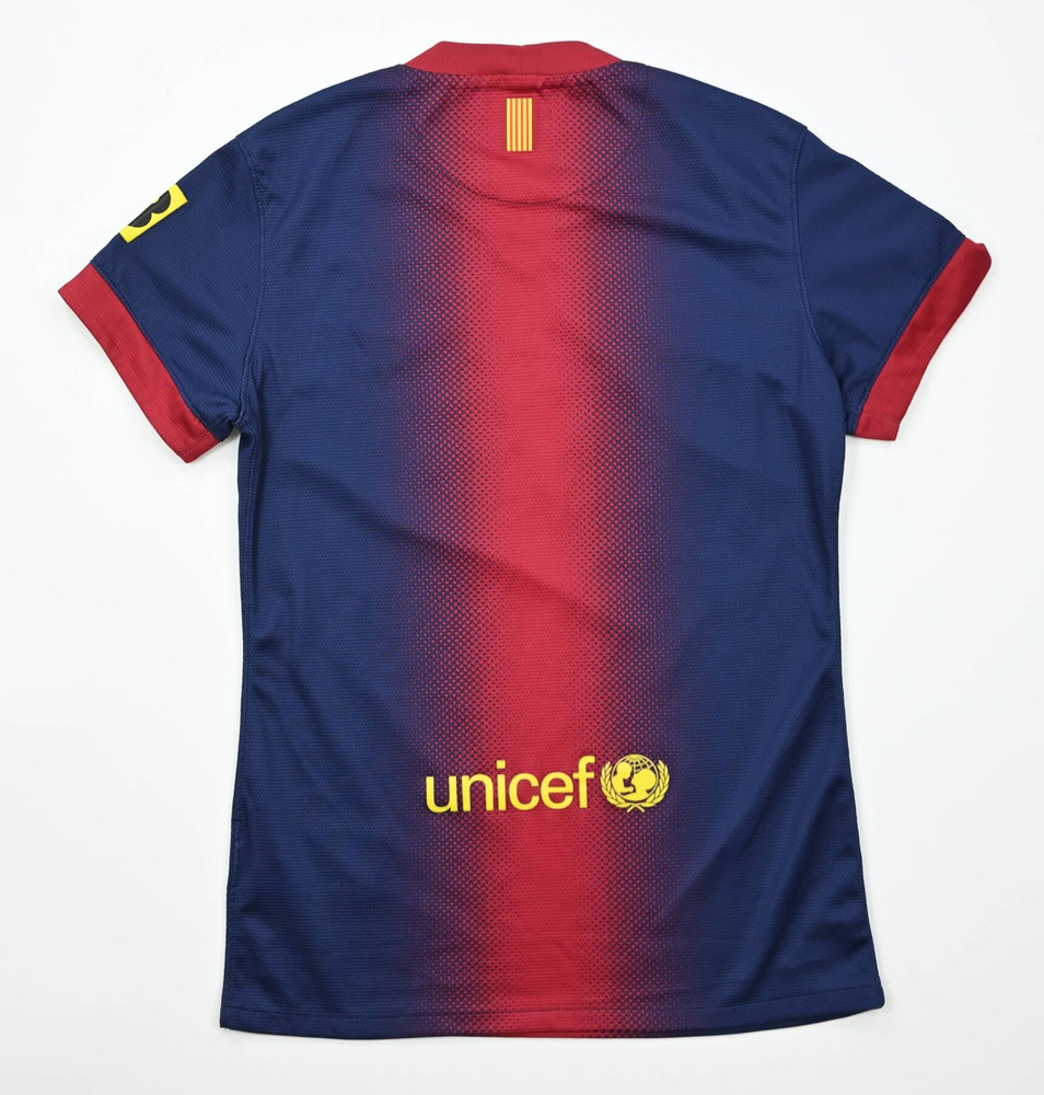 2012-13 FC BARCELONA SHIRT XS
