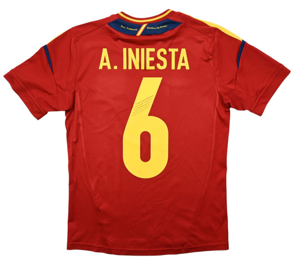 2011-12 SPAIN *A. INIESTA* SHIRT M. BOYS