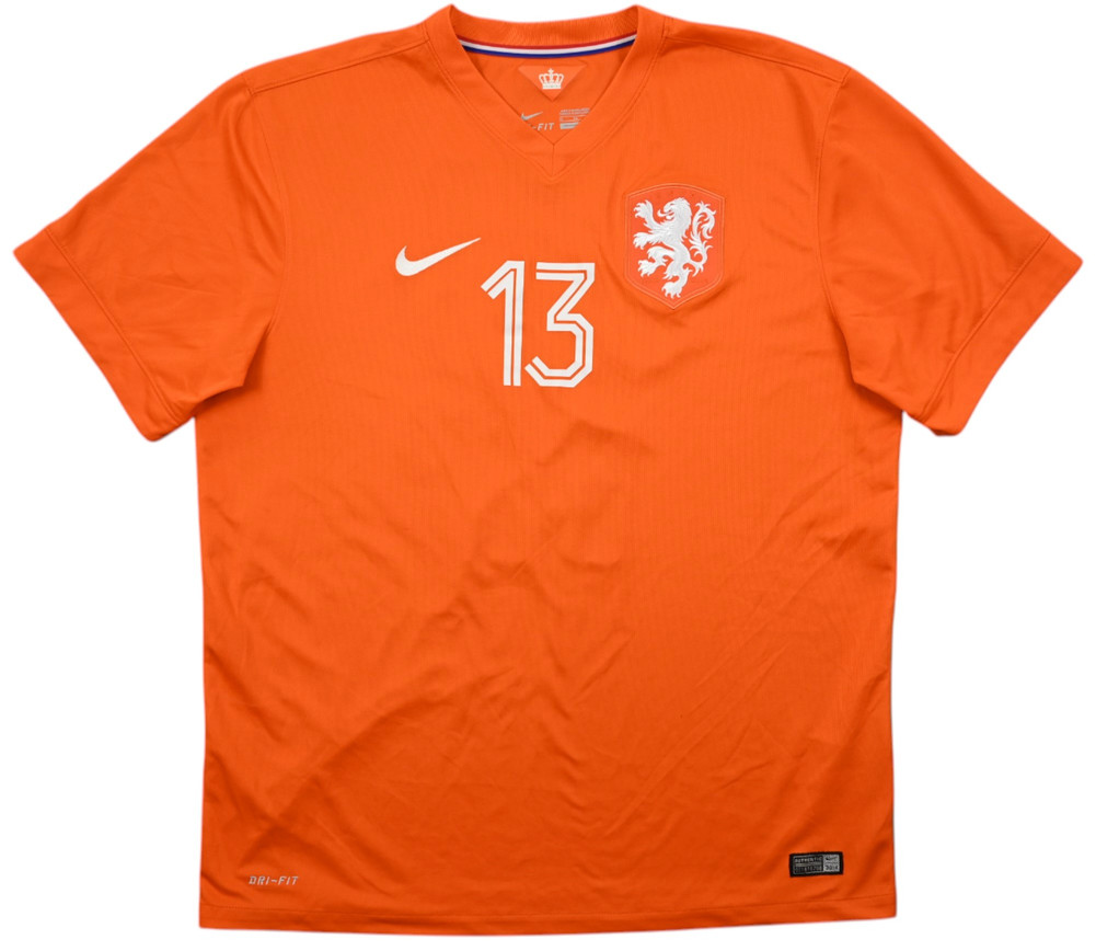 2014-15 NETHERLANDS *VELTMAN* KOSZULKA XL