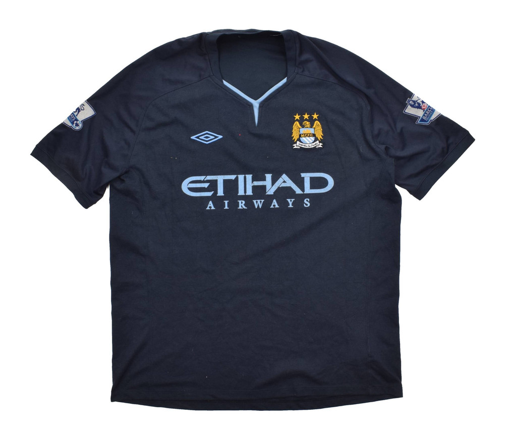 2010-12 MANCHESTER CITY *SILVA* SHIRT XL