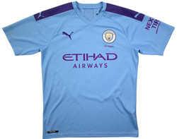 2019-20 MANCHESTER CITY *KUN AGUERO* SHIRT M