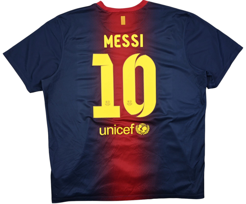 2012-13 BARCELONA *MESSI* BASIC SHIRT XXL