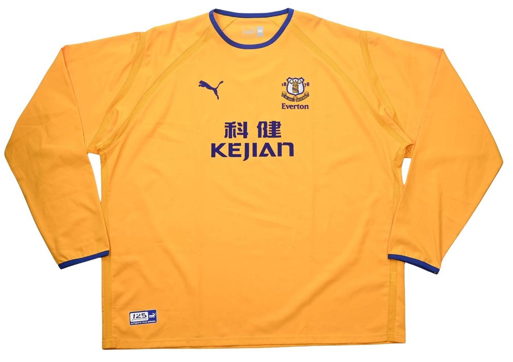 2003-04 EVERTON LONGSLLEVE 3XL