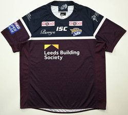 LEEDS RHINOS RUGBY SHIRT XXL