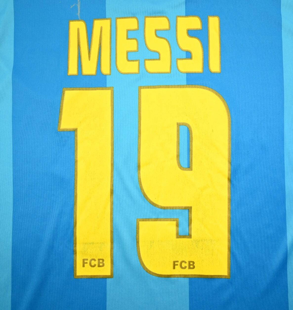 2007-09 FC BARCELONA *MESSI* SHIRT L