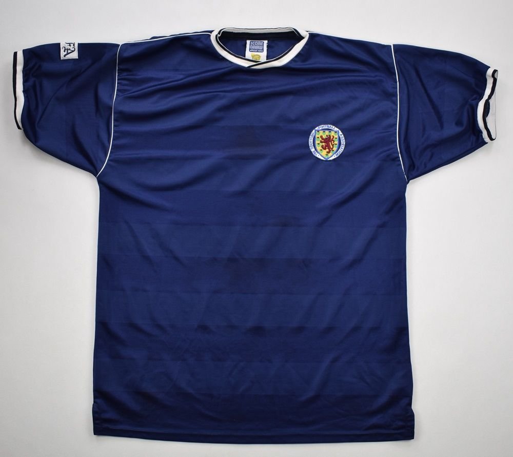 1985-88 SCOTLAND SHIRT XL