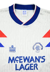 1990-92 GLASGOW RANGERS SHIRT L