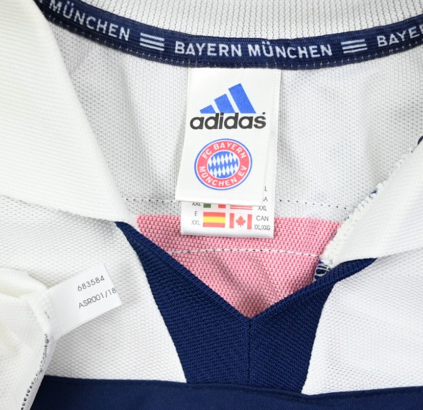 1998-00 BAYERN MUNCHEN *SERGIO* SHIRT XXL