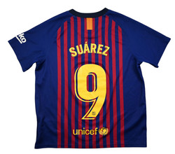 2018-19 BARCELONA *SUAREZ* KOSZULKA XS. BOYS