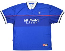 1997-99 GLASGOW RANGERS SHIRT XXL