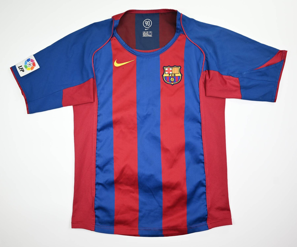 2004-05 FC BARCELONA SHIRT XL. BOYS