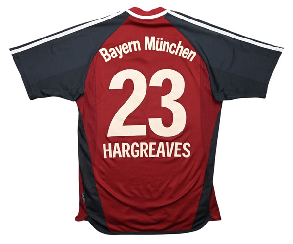 2001-02 BAYERN MUNCHEN *HARGREAVES* SHIRT S