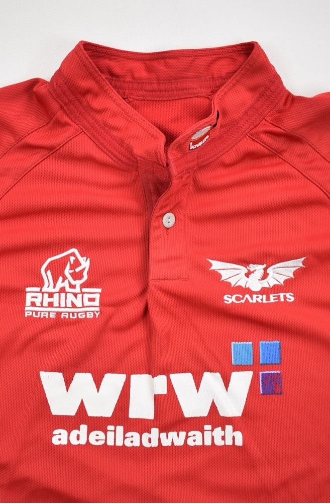 SCARLETS RUGBY OFFICIAL SHIRT XL