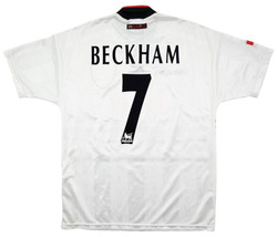 1997-99 MANCHESTER UNITED *BECKHAM* SHIRT L