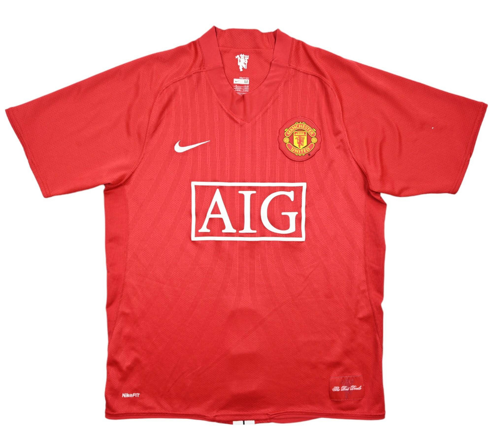 2007-09 MANCHESTER UNITED *RONALDO* SHIRT M