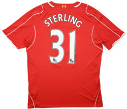 2014-15 LIVERPOOL *STERLING* SHIRT XL