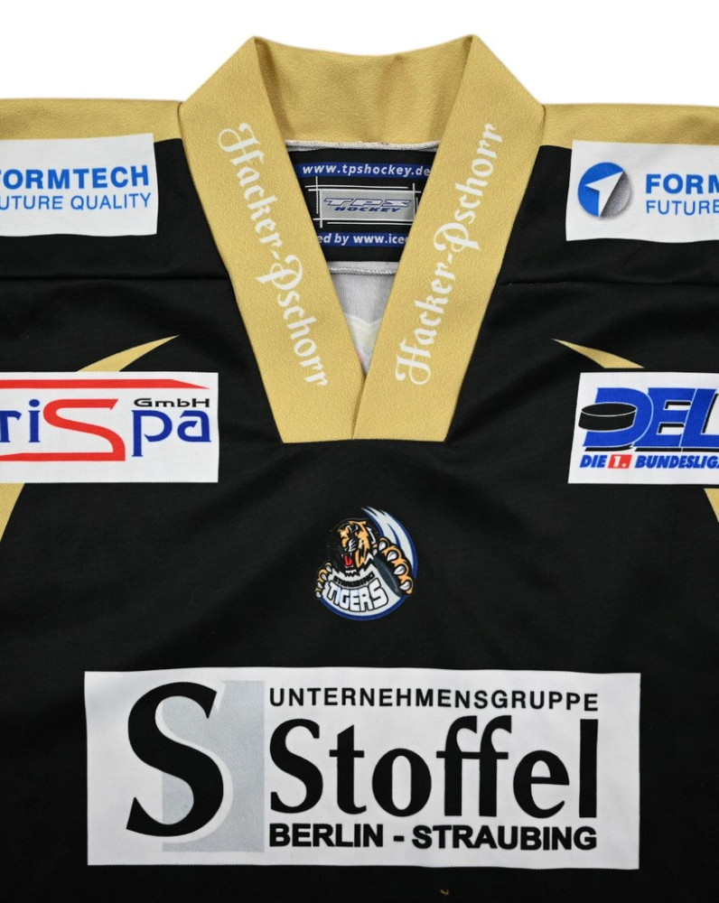 STRAUBING TIGERS *SCHONBERGER* HOCKEY KOSZULKA S