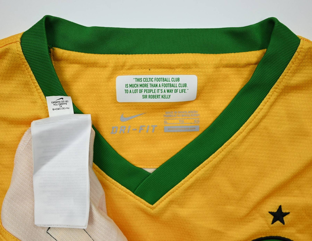 2013-14 CELTIC GLASGOW SHIRT XL