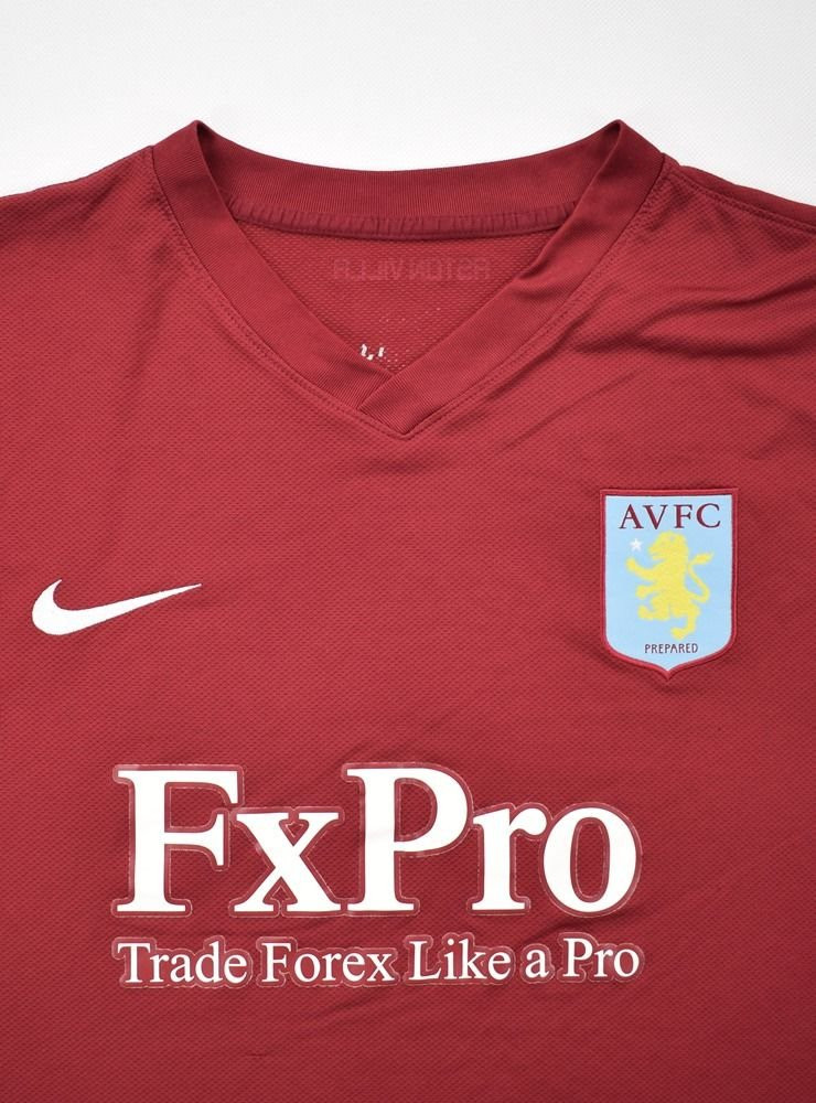 2010-11 ASTON VILLA SHIRT 2XL