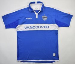 2004-05 VANCOUVER WHITECAPS FC SHIRT L