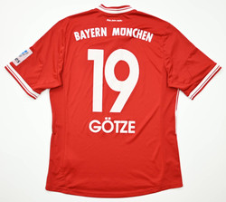 2013-14 BAYERN MUNCHEN *GOTZE* SHIRT L