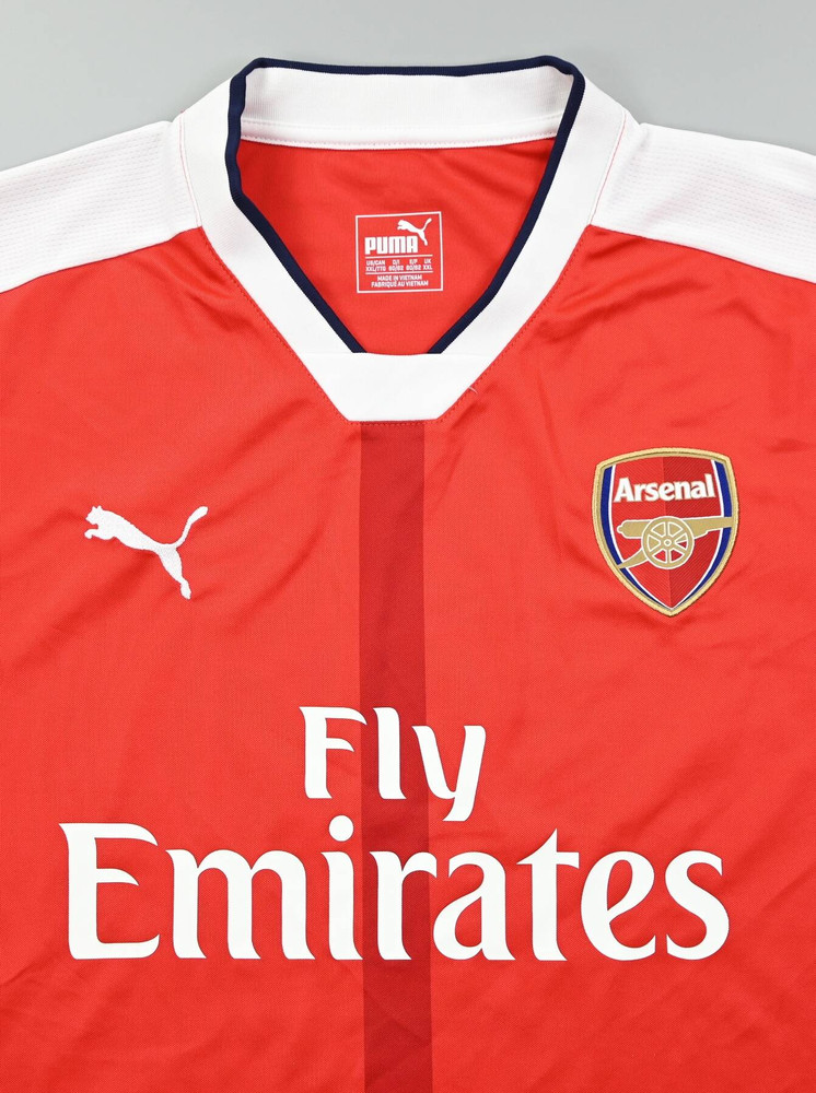 2016-17 ARSENAL LONDON SHIRT XXL