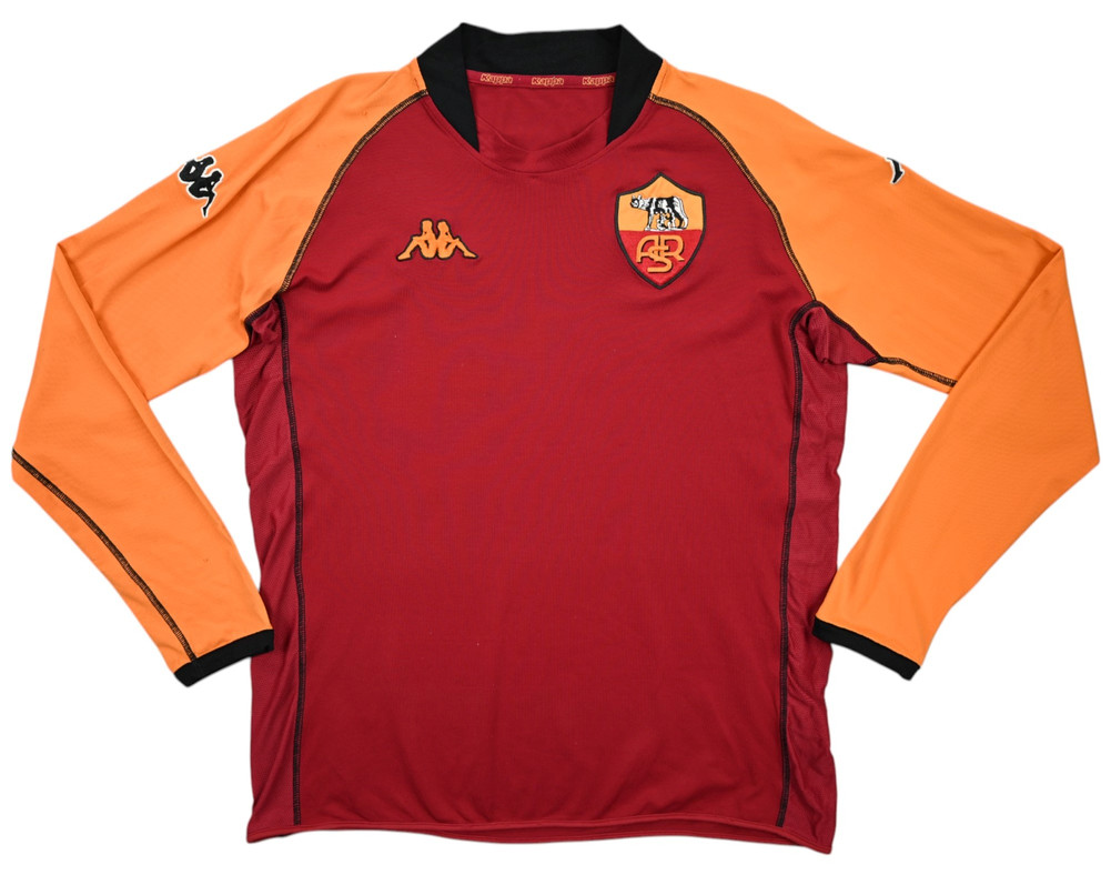 2002-03 AS ROMA LONGSLEEVE KOSZULKA XL